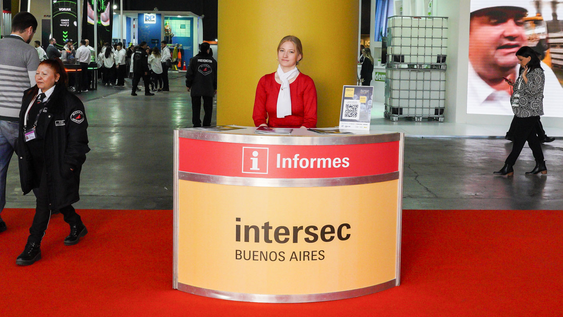 Intersec Buenos Aires: Information booths