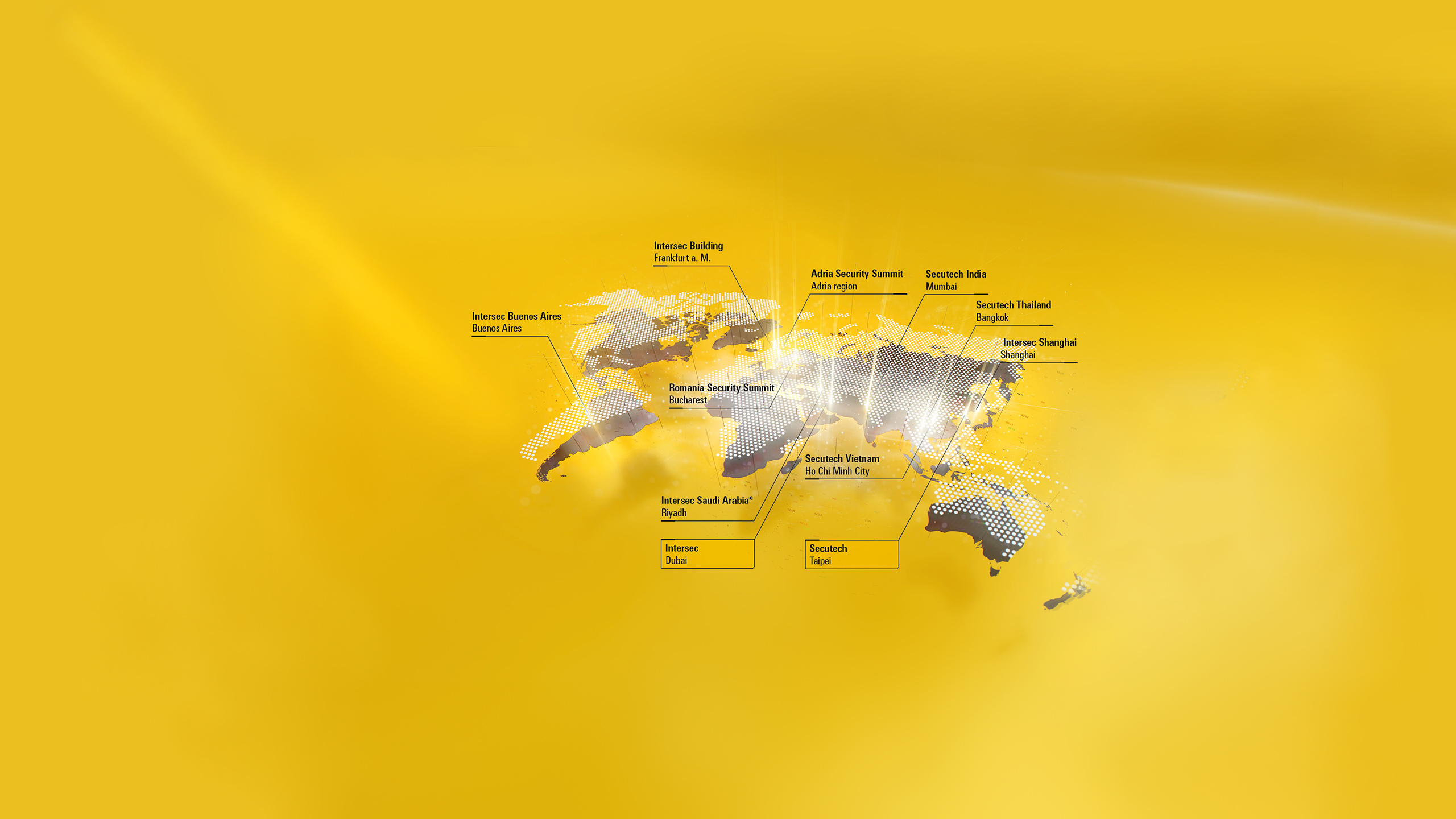 intersec worldwide map